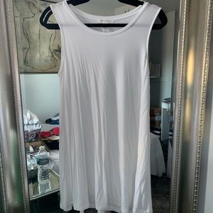 Forever 21 white flow dress